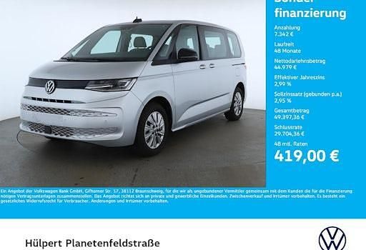 Second-hand VW Multivan 150 CP (110 kW) 2024 Argintiu Monovolum