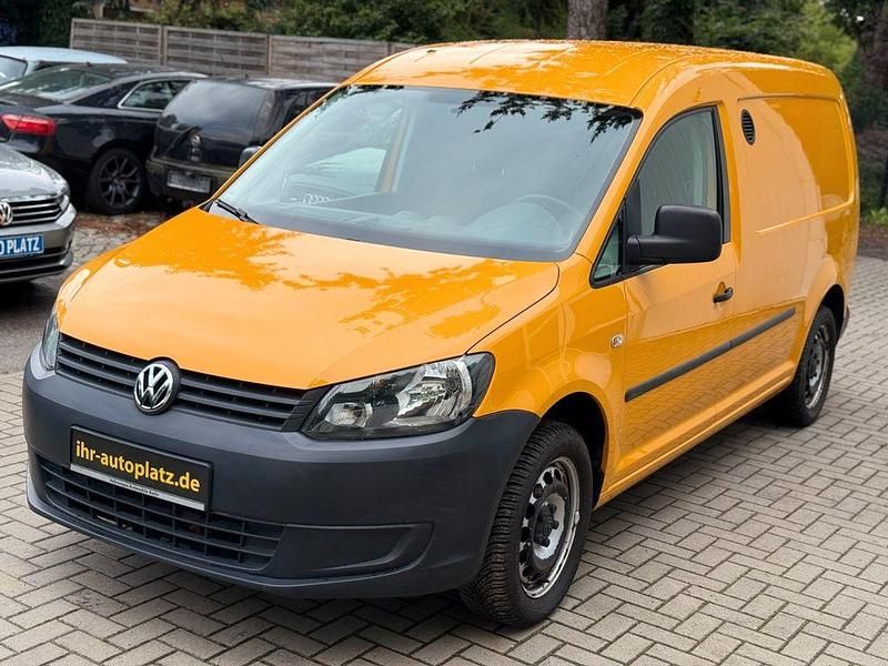 Gelb Gebraucht 2013 VW Caddy Maxi Van / Kleinbus | 9.650 € (Fairer Preis) - Bild 1/4