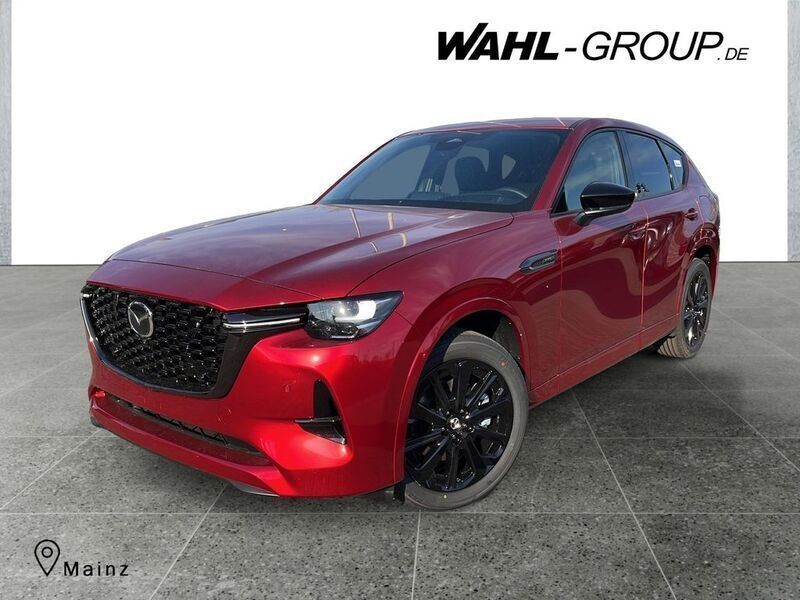Rot Neu 2025 Mazda CX-60 Homura-Line SUV | 58.745 € (Etwas zu teuer) - Bild 1/4