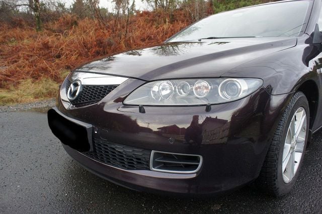 Gebraucht Mazda 6 Inclusive 121 PS (88 kW) 2007 Schwarz metallic Kombi