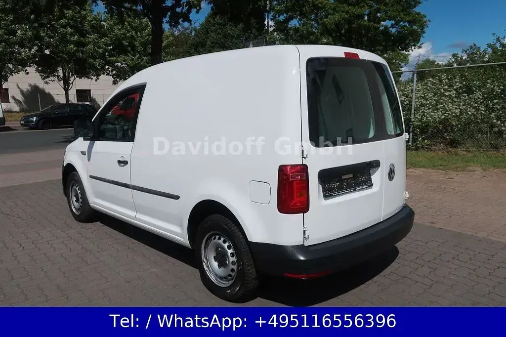 Gebraucht VW Caddy 75 PS (55 kW) 2018 Weiß Van / Kleinbus