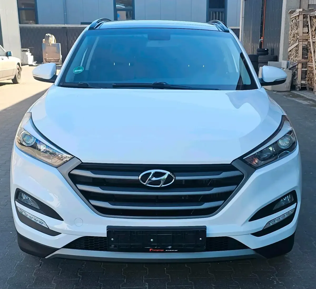 Gebraucht Hyundai Tucson Classic 141 PS (103 kW) 2017 Weiß SUV