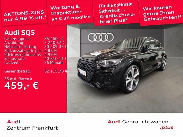 Mythosschwarz metallic Gebraucht 2023 Audi SQ5 Sport SUV | 54.750 € (Guter Preis) - Bild 1/3