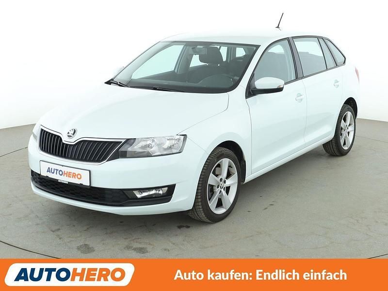 Gebraucht Skoda Rapid Cool Edition 110 PS (80 kW) 2019 Weiß Kleinwagen