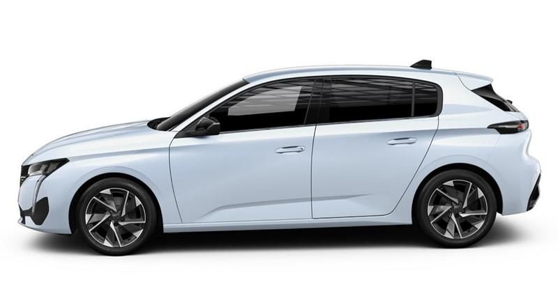 Neu Peugeot 308 Allure 131 PS (96 kW) 2025 Okenit weiß metallic Limousine