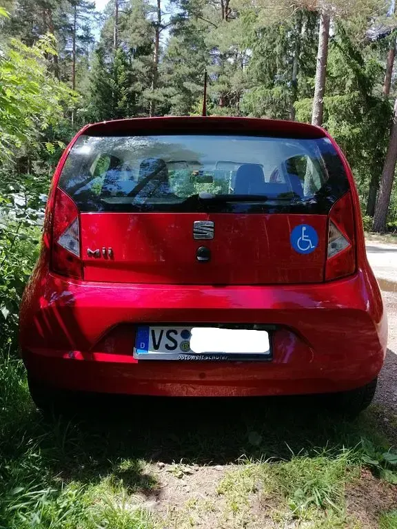 Gebraucht Seat Mii CONNECT 75 PS (55 kW) 2015 Rot Kleinwagen