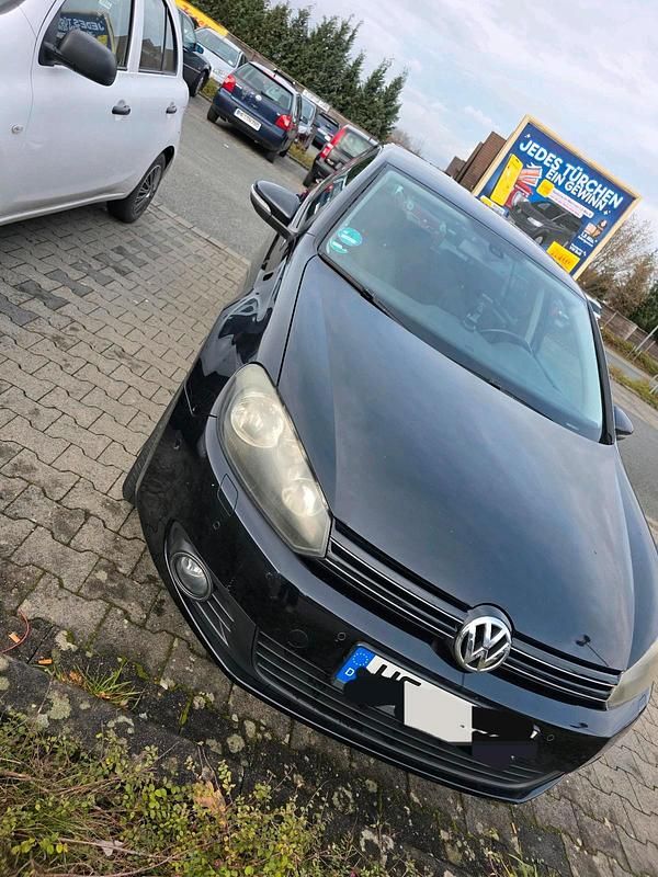 Gebraucht VW Golf VI 80 PS (58 kW) 2010 Schwarz Kleinwagen