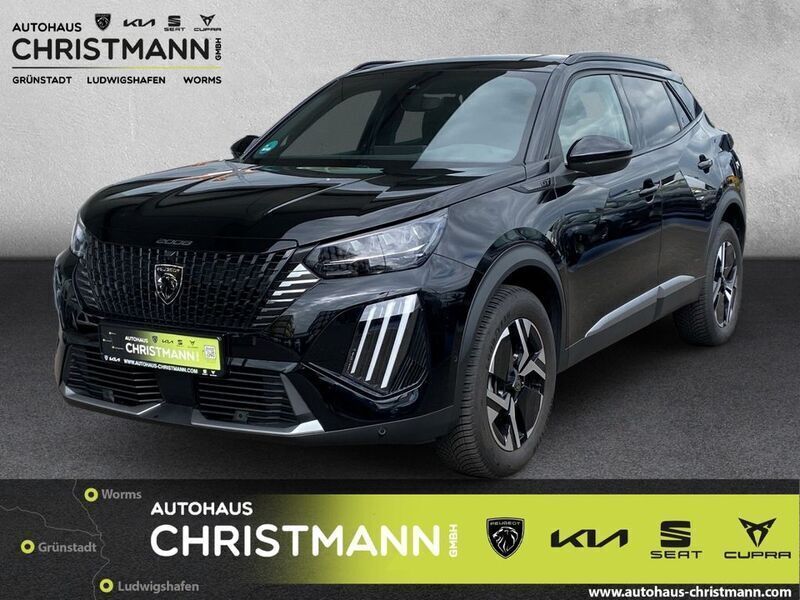 Noir perla nera Gebraucht 2024 Peugeot 2008 GTi SUV | 26.990 € (Teuer) - Bild 1/4