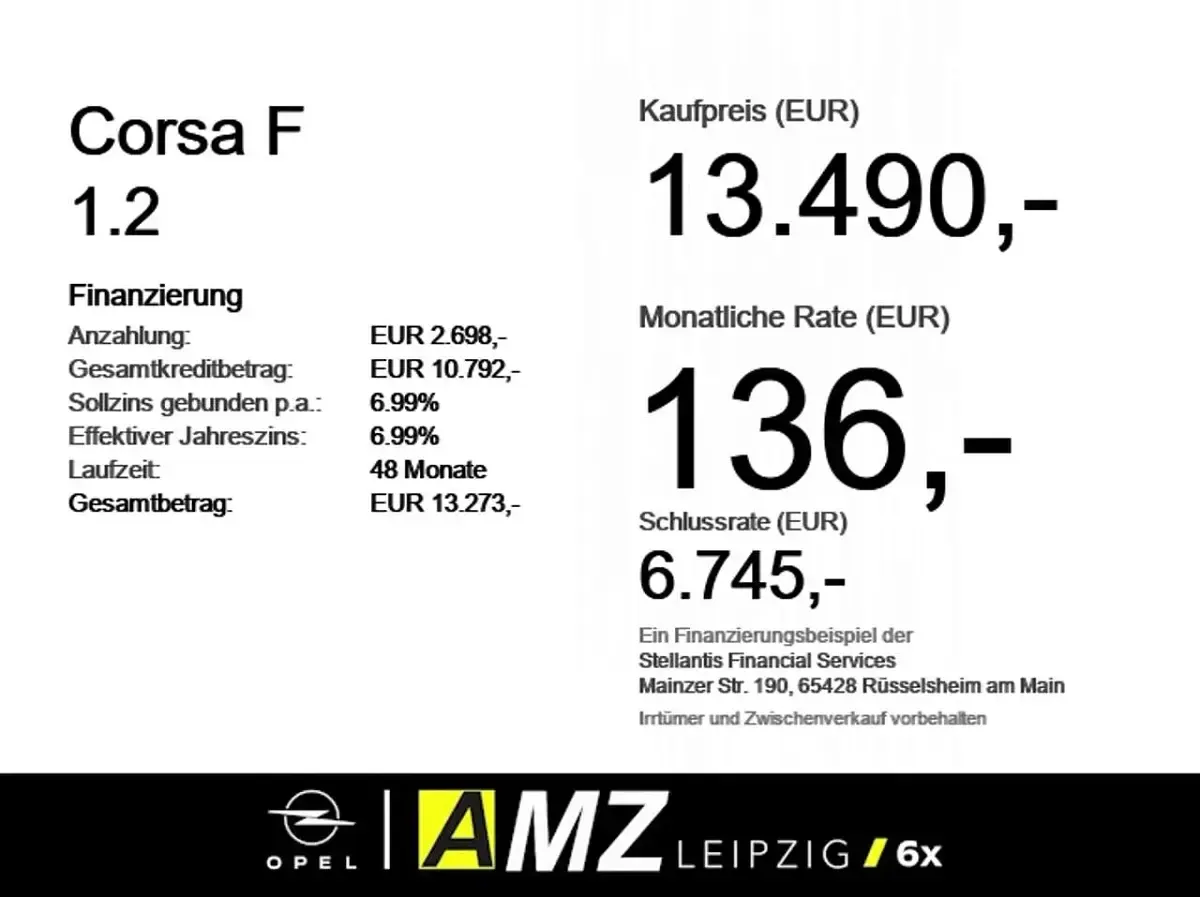 Gebraucht Opel Corsa 75 PS (55 kW) 2023 Grau/typ aussenverkleidung met Kleinwagen