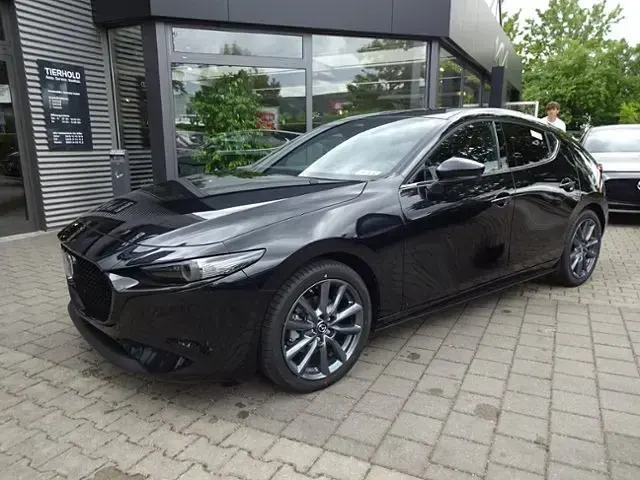 Neu Mazda 3 Exclusive-Line 140 PS (102 kW) 2026 Jet black Limousine