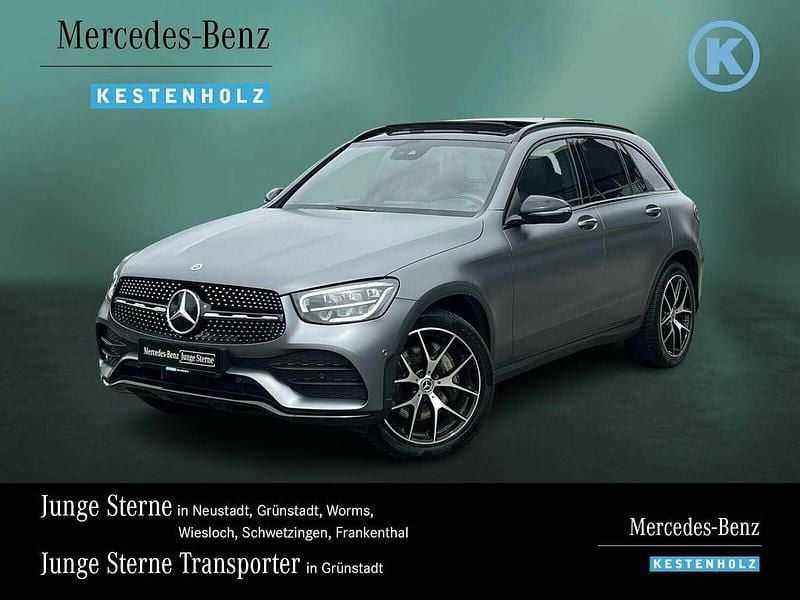 Manufaktur selenitgrau magno Gebraucht 2022 Mercedes GLC400d AMG SUV | 51.790 € (Teuer) - Bild 1/4