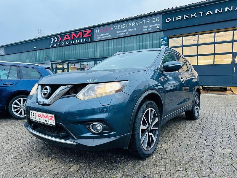 Blau Gebraucht 2017 Nissan X-Trail N-Connecta SUV | 14.499 € (Guter Preis) - Bild 1/4