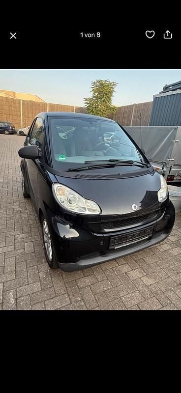 Schwarz Gebraucht 2009 Smart ForTwo Coupé Kleinwagen | 3.499 € (Guter Preis) - Bild 1/4