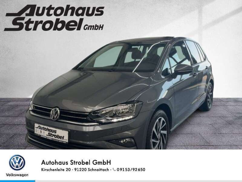 Indiumgrau metallic Gebraucht 2019 VW Golf Sportsvan Join Van / Kleinbus | 14.990 € (Guter Preis) - Bild 1/3