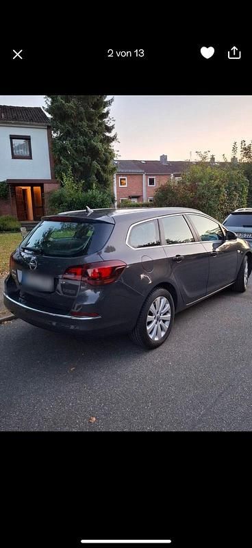 Gebraucht Opel Astra 131 PS (96 kW) 2014 Grau Kombi