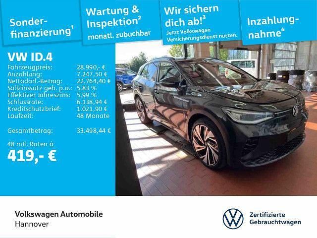 Mangangrau metallic Gebraucht 2022 VW ID.4 GTX SUV | 28.990 € (Guter Preis) - Bild 1/3