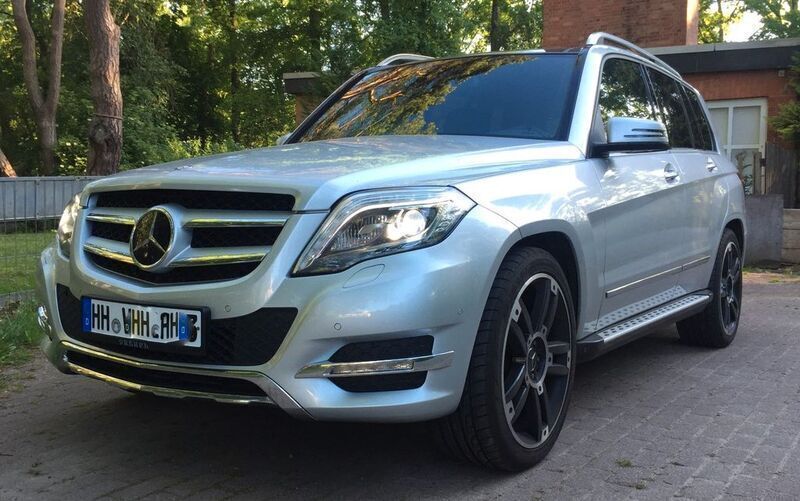 Grau Gebraucht 2014 Mercedes GLK220 SUV | 18.990 € (Fairer Preis) - Bild 1/4