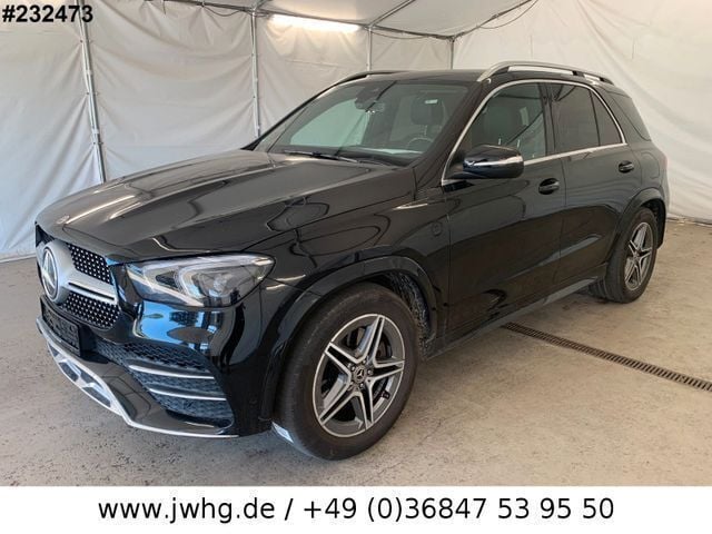 Schwarz Gebraucht 2022 Mercedes GLE350e AMG line SUV | 49.950 € (Superpreis) - Bild 1/4
