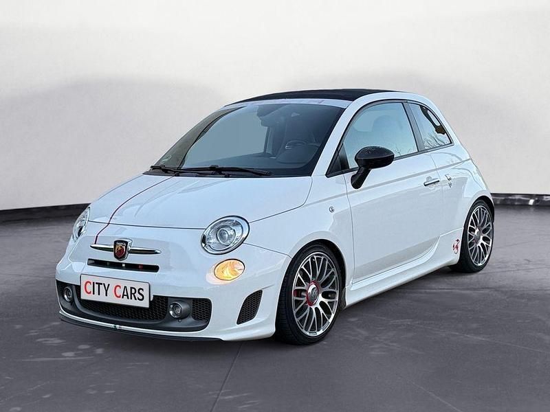 Weiß Gebraucht 2014 Abarth 595C Turismo Cabrio | 11.490 € (Fairer Preis) - Bild 1/4