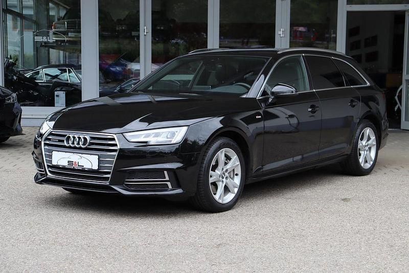 Mythosschwarz metallic Gebraucht 2018 Audi A4 Sport Kombi | 20.900 € (Fairer Preis) - Bild 1/4