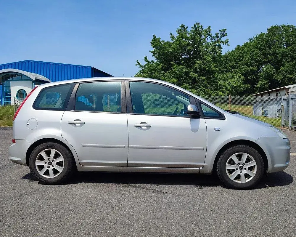 Gebraucht Ford C-MAX Ghia 125 PS (91 kW) 2009 Silber Van / Kleinbus