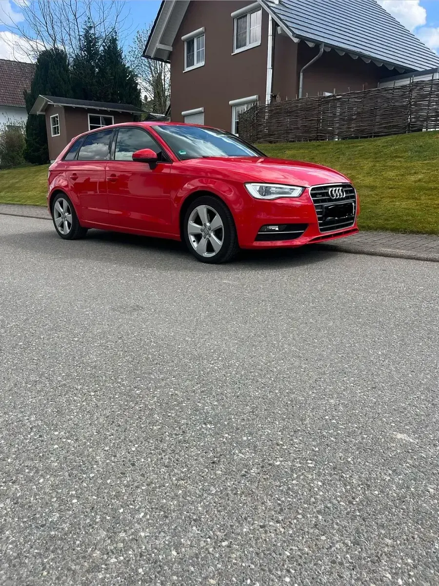 Używany Audi A3 184 KM (135 kW) 2013 Czerwony Hatchback
