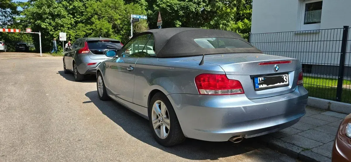 Gebraucht BMW 118 Cabriolet 143 PS (105 kW) 2008 Silber Cabrio