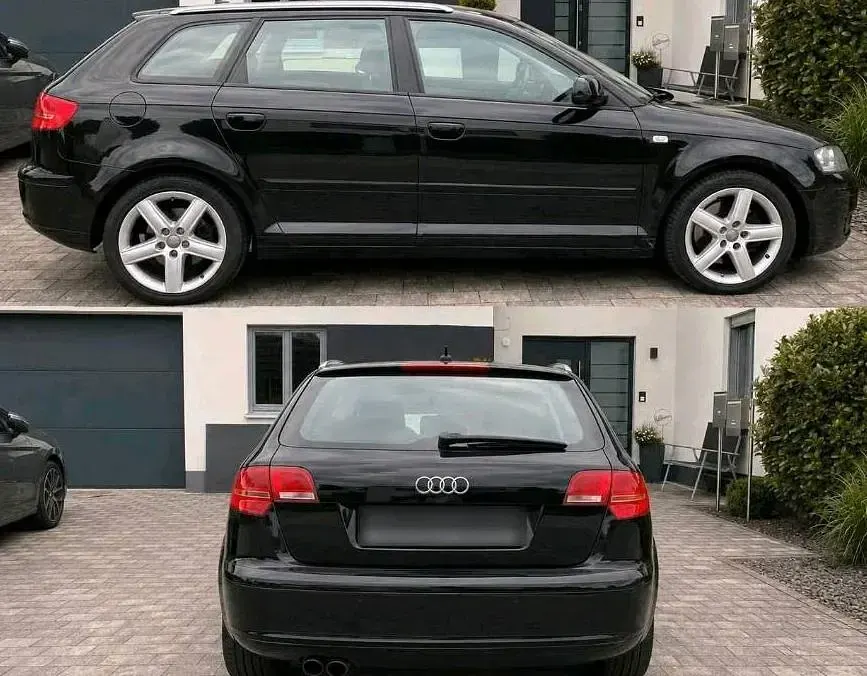Gebraucht Audi A3 Sportback 170 PS (125 kW) 2008 Schwarz Kleinwagen