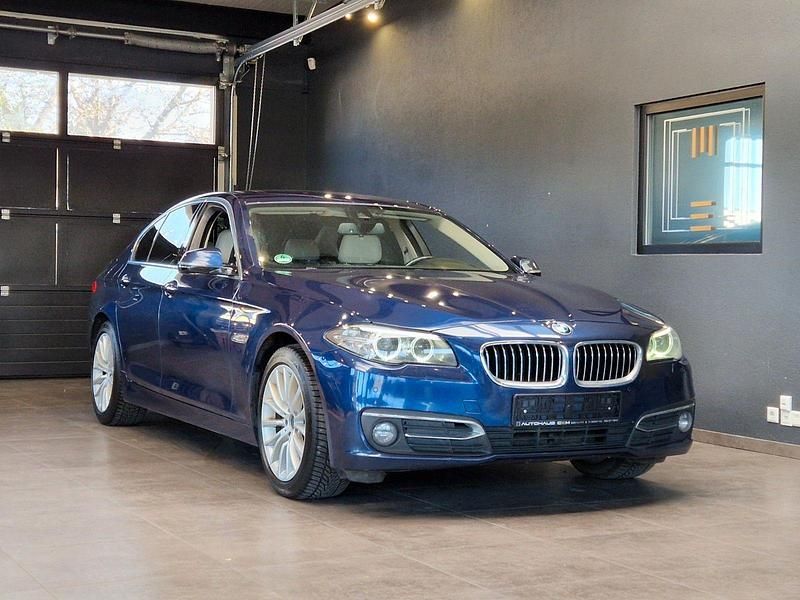 Blau Gebraucht 2016 BMW 535 Luxury Line Limousine | 12.999 € (Guter Preis) - Bild 1/2
