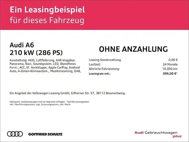 Gebraucht Audi A6 Sport 286 PS (210 kW) 2023 Blau Kombi
