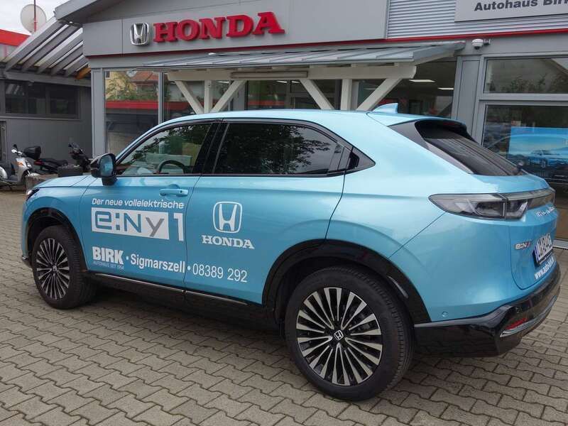 Aqua topaz met. Gebraucht 2023 Honda e:Ny1 Advance SUV | 28.990 € (Guter Preis) - Bild 1/4