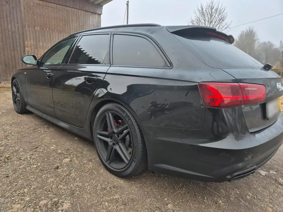 Second-hand Audi A6 Exclusive 326 CP (239 kW) 2017 Negru Break