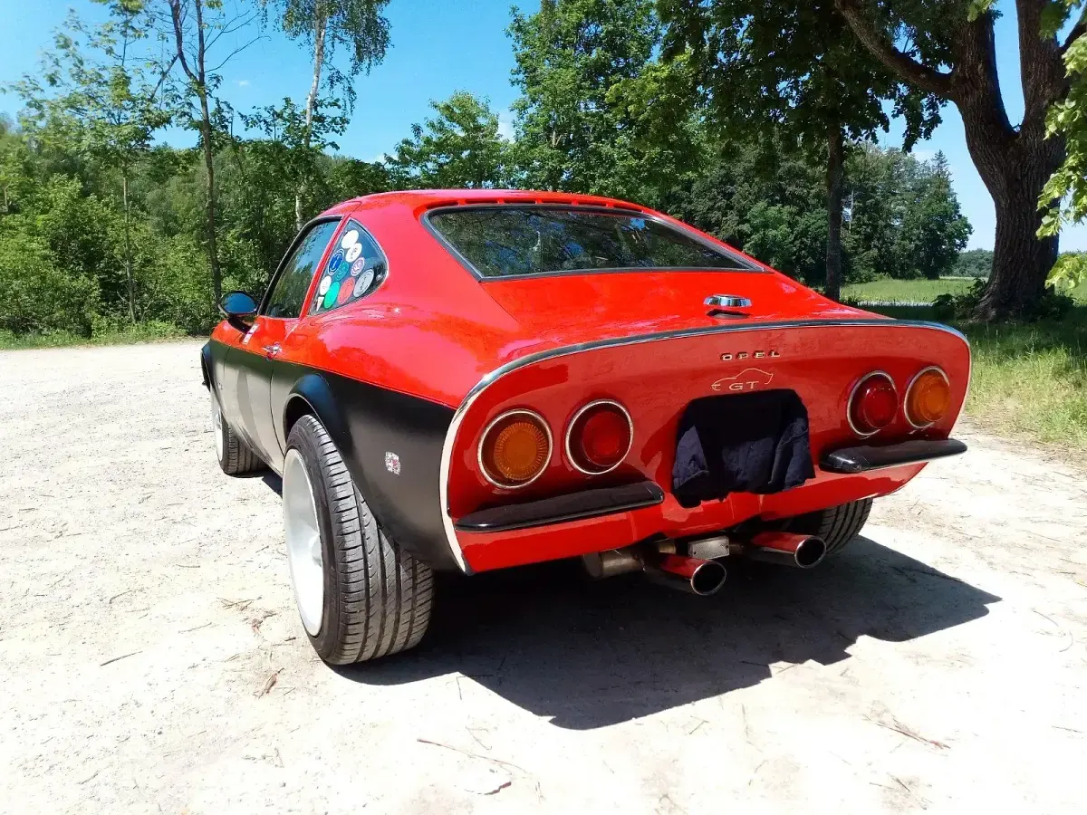 Gebraucht Opel GT 110 PS (80 kW) 1969 Rot Coupé
