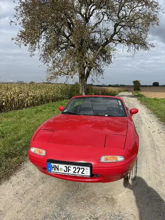 Gebraucht Mazda MX5 116 PS (85 kW) 1992 Rot Cabrio
