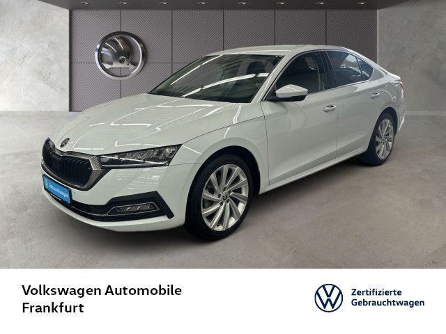 Moonweiß perleffekt/moonweis Gebraucht 2022 Skoda Octavia Style Limousine | 24.850 € (Fairer Preis) - Bild 1/4