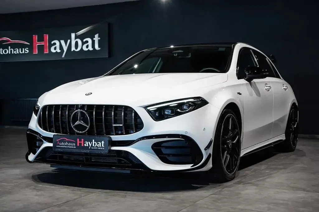 Gebraucht Mercedes A45 AMG AMG 421 PS (309 kW) 2024 Weiß Kleinwagen