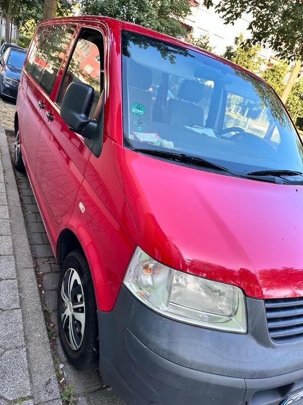 Rot Gebraucht 2009 VW T5 Van | 8.990 € (Fairer Preis) - Bild 1/4