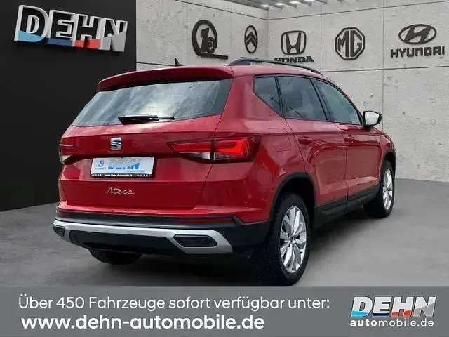 Usado Seat Ateca Style 150 CV (110 kW) 2021 Rojo SUV