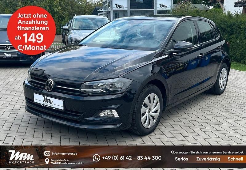 Schwarz Gebraucht 2021 VW Polo Comfortline Kleinwagen | 12.970 € (Guter Preis) - Bild 1/4
