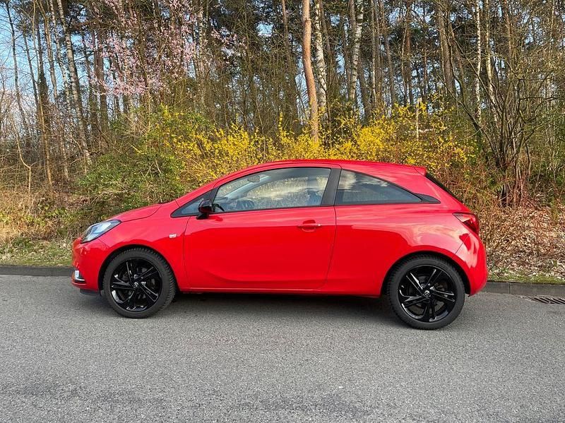 Gebraucht Opel Corsa 101 PS (74 kW) 2016 Rot Kleinwagen