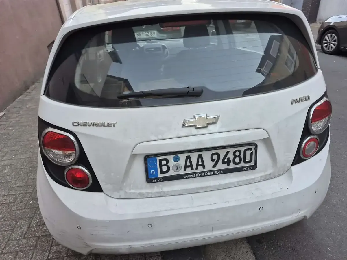 Gebraucht Chevrolet Aveo 95 PS (69 kW) 2012 Weiß Coupé
