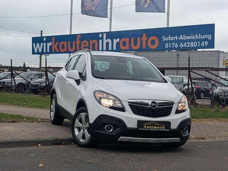 Schneeweiss/olympic/summit white Gebraucht 2016 Opel Mokka Edition SUV | 10.899 € (Fairer Preis) - Bild 1/4