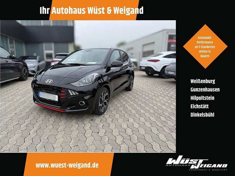 Phantom black Neu 2025 Hyundai i10 N Line Kleinwagen | 19.650 € (Fairer Preis) - Bild 1/4