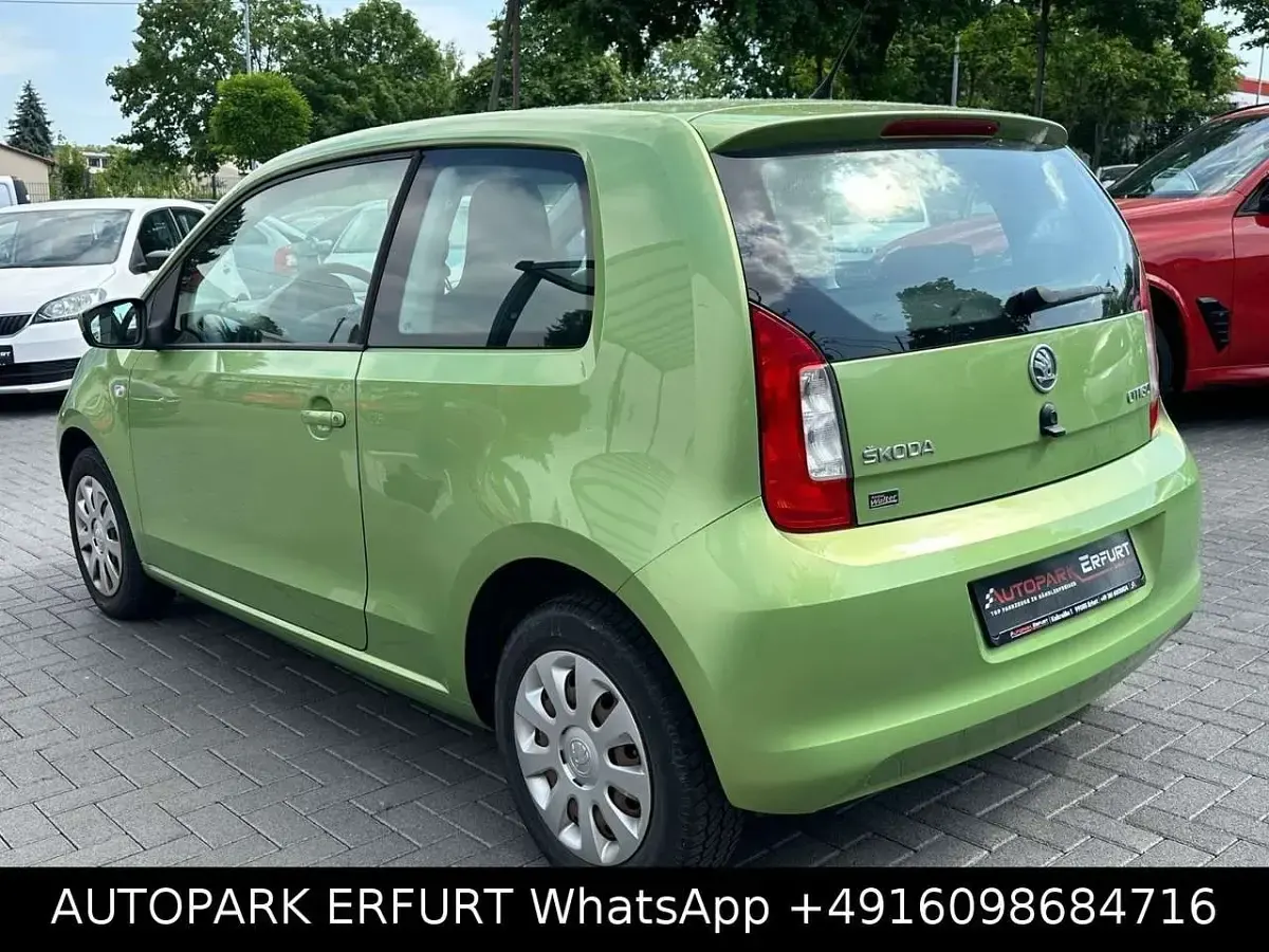 Gebraucht Skoda Citigo Ambition 60 PS (44 kW) 2012 Grün Kleinwagen