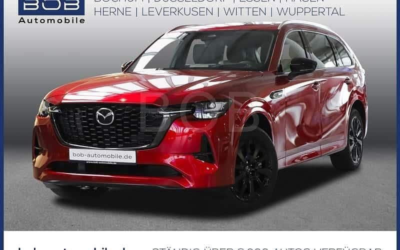 Rot Gebraucht 2025 Mazda CX-80 Homura-Line SUV | 50.888 € (Superpreis) - Bild 1/4