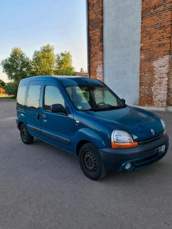 Grün Gebraucht 2002 Renault Kangoo Van / Kleinbus | 1.300 € (Guter Preis) - Bild 1/4