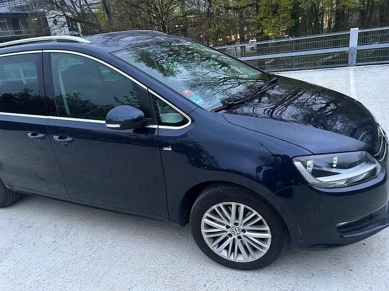 Brugt VW Sharan Cup 140 HK (102 kW) 2014 Blå MPV