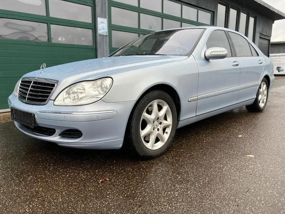 Gebraucht Mercedes S500L 306 PS (225 kW) 2004 Blau Limousine