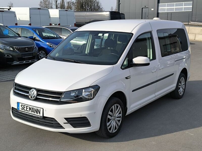 Weiß Gebraucht 2019 VW Caddy Maxi Van / Kleinbus | 13.900 € (Guter Preis) - Bild 1/4