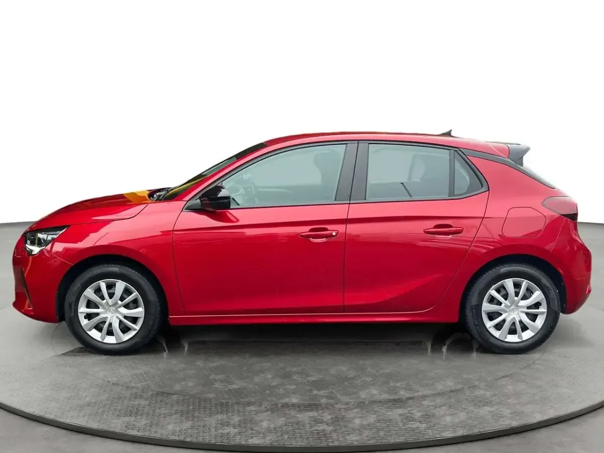 Gebraucht Opel Corsa Edition 101 PS (74 kW) 2023 Chili rot/kardio rot Kleinwagen